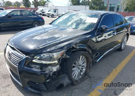 2014 Lexus Ls 460 z USA, uszkodzony, nr VIN JTHCL5EF0E5020563